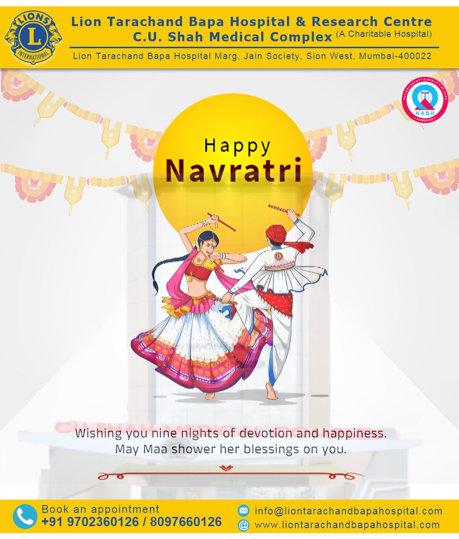 LionHospital1's tweet image. 🌟 Navratri Vibes 🌟
Dance your heart out, sing in joy, and celebrate the beauty of life! Wishing you a colorful and vibrant Navratri. 💃🌼
#NavratriVibes #GarbaFun #DanceOfJoy #FestivalOfColors #NavratriNights
