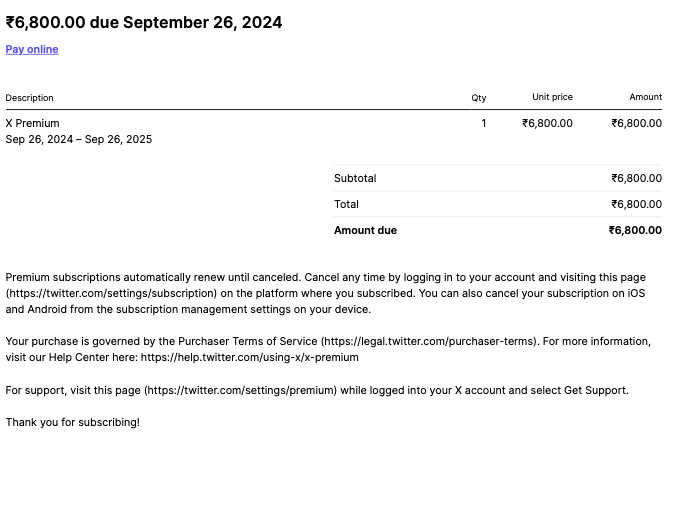 Respawn_Island's tweet photo. @premium here is the invoice for my yearly subscription but its still not activated so please do the needful https://t.co/EtSSChHAmE