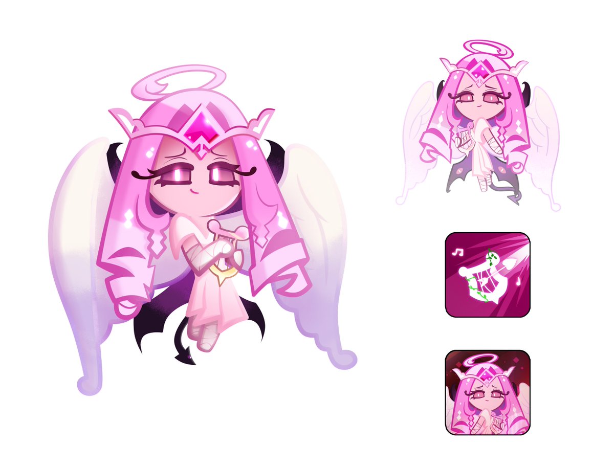 TobiXowo's tweet photo. My #EternalSugarCookie design

#CRK #CookieRunKingdom #CRKFANART #BEASTYEAST https://t.co/OUEv9njchz