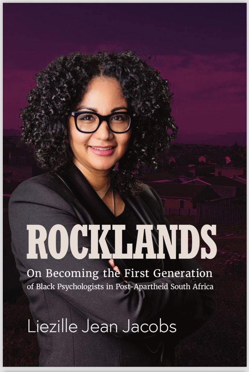 [NEWS]: Professor Liezille Jean Jacobs is the first Black woman to head Rhodes University's Psychology Department in its 120-year history. 

Her book, "Rocklands: On Becoming the First Generation of Black Psychologists in Post-Apartheid South Africa," provides insight into the