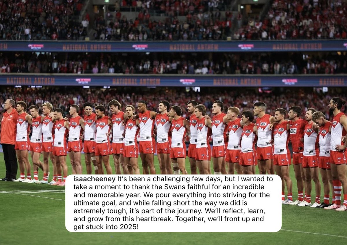Sydney Swans tweet media