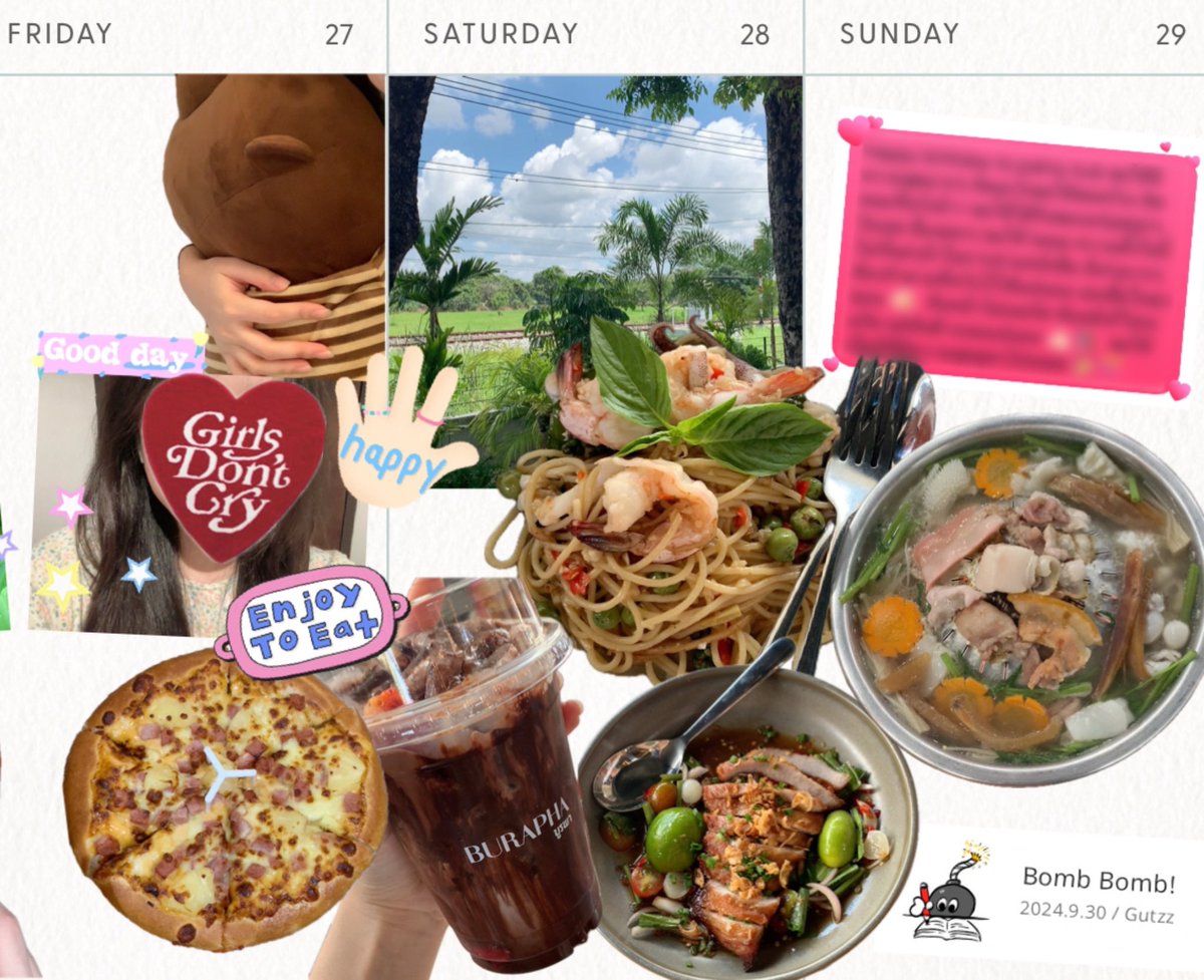 ppwixstudyy's tweet photo. : ¨·.·¨ :
` ·. ꔫ September recap 🎂♥️🫧
เดือนที่รอคอยที่สุดในปีนี้ แอคทีฟกว่าเดือนที่แล้ว ได้กินของอร่อยเยอะมากก(*ฅ́˘ฅ̀*)♡ แฮปปี้สุด ๆ แพลนสอบก็เลื่อนเพราะมีธุระด่วน อ่านหลายวิชาแต่นิดเดียว ตอนนี้ตั้งใจจะเก็บtgat/rla พร้อมกันเลยย👍🏻
#วันนี้dek68ทำอะไร #ppwixstudy https://t.co/ANoLwykJh2