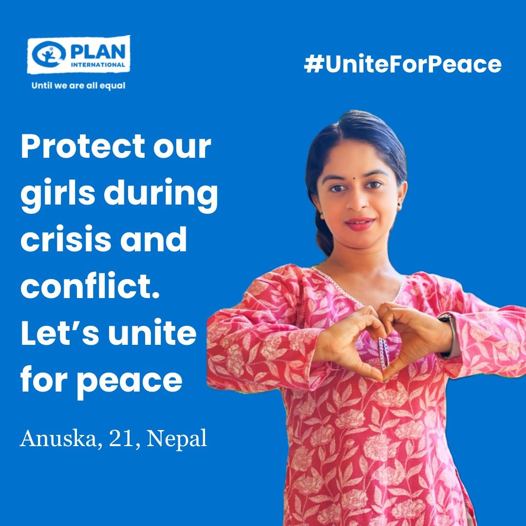Plan Int'l Sudan (@plan_sudan) on Twitter photo This #IDG2024, Anuska, is calling on decision makers to “Protect our girls during crisis and conflict”. We’re calling on you to stand with girls like Anuska and #UniteForPeace. This #IDG2024, Anuska, is calling on decision makers to “Protect our girls during crisis and conflict”. We’re calling on you to stand with girls like Anuska and #UniteForPeace.