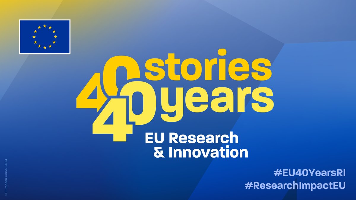 cinea_eu's tweet photo. 40 Years of #EUfunded R&amp;I🎉

Explore the #EU40YearsRI #ResearchImpactEU stories with 5⃣ from @cinea_eu 
 👉 https://t.co/45GyOS9hYf

@CarbFix @PlasticPirateEU @civitas_P4S @CHEK_project @AccelerateSun 

#CINEA:
✅+2,345 #H2020 #HorizonEU projects;
✅€13.35 billion in 🇪🇺 support. https://t.co/iGRdttrJx5