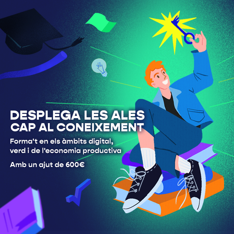 📢 Descobreix els ‘Microcrèdits’ del SOC, uns ajuts de 600 € per a formar-te en l’àmbit digital, economia verda o economia productiva

👉 Visita gencat.cat/tramits i accedeix al formulari!

ℹ️ Més info a <a href="/ocupaciocat/">Ocupació</a>

 #SOCalteucostat #NextGenerationEU #FonsUEcat