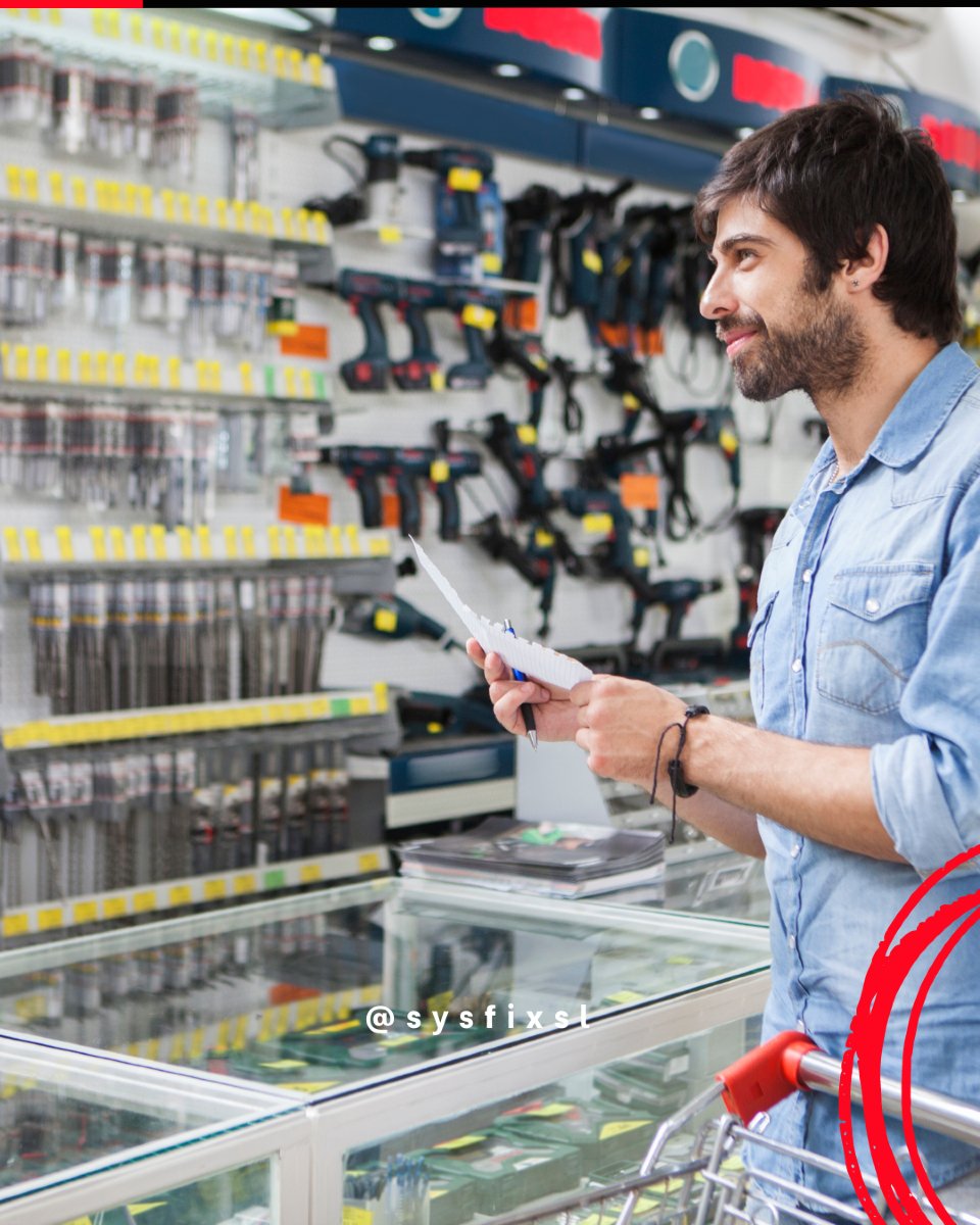 Sysfix's tweet image. Con SYSFIX, tu ferretería puede ofrecer productos de calidad superior que garantizan satisfacción en cada compra.

#SYSFIX #CalidadFerretería #ServicioAlCliente #ProductosConfiables 🛠️