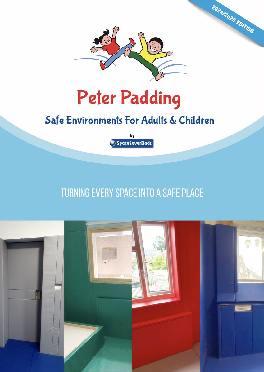 SpaceSaverBeds's tweet photo. Peter Padding by Spacesaverbeds👨🏼‍⚕️👱🏻‍♀️👶🏼

🔹Process
▫️Home Assessment 
▫️Quotation
▫️Site Visit
▫️Padding Installation 

#SafetyPadding #PeterPadding #SocialCare #Adaptations #OccupationalTherapy #SoftSafeRooms https://t.co/46KTLlzXOL