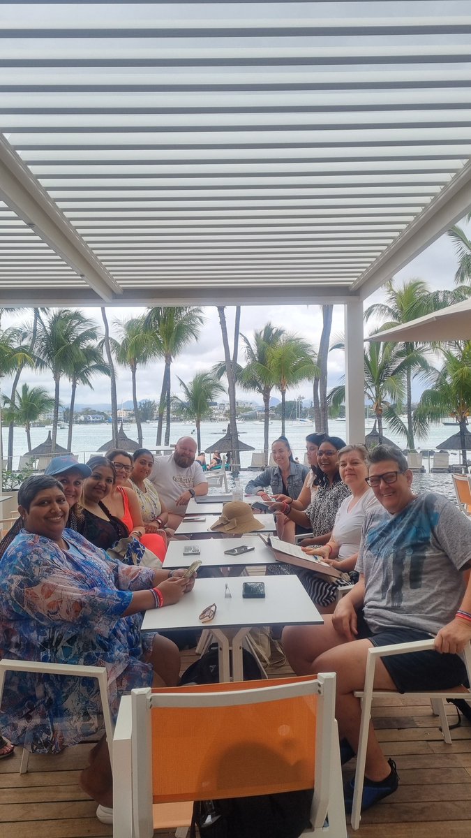 beachtag's tweet photo. Team @TAGTravel_Za Educational Tour group with Beachcomber Tours arrives at the beautiful Mauricia @Beachcomber_ 🇲🇺🧡🌴

#BeachcomberLife
#TropicalDreams
#YourBestHolidayYet
#BeachcomberToursSA
#BeachcomberExperience
#ratherbeinmauritius https://t.co/JeAkGDwht9