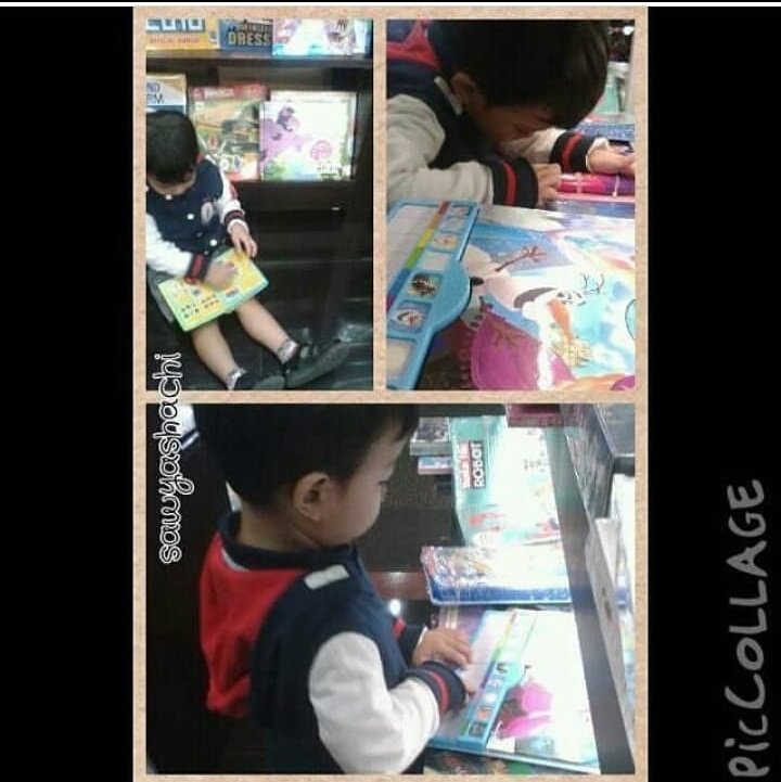 arfiqicya's tweet photo. @maman1965 @JNE_ID Foto waktu mudik ke barat 8 tahun yang lalu. Sambil nunggu pesawat, mampir dulu ke toko buku. Walaupun cuma numpang baca, belinya tetep lewat jastip biar lebih terjangkau. Jaman anak mbarep belum sekolah, skrg sudah mau SMP aja. Semoga makin banyak toko buku di tempat umum. https://t.co/xwj7swdA8Q
