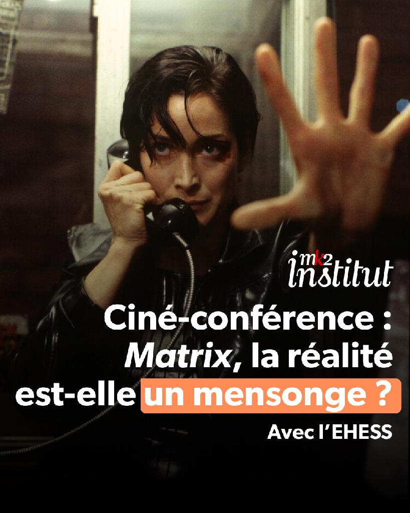 Cognition_ENS's tweet image. Le 7/10 après la projection du film, Margherita Arcangeli - philosophe, maîtresse de conférence à l' @EHESS_fr, membre de l' @InstitutNicod @ENS_ULM @psl_univ - explorera la frontière entre illusion et réalité. RDV à 19h45 au @mk2 Bibliothèque 👉mk2.com/salle/mk2-bibl…