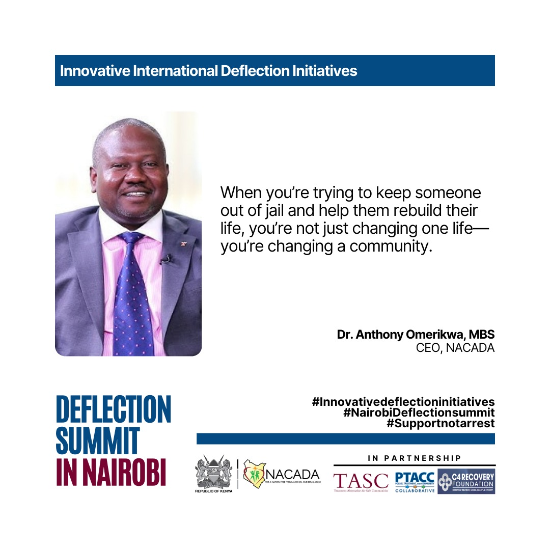 NACADAKenya's tweet photo. Let's focus on the issues of the prisoner to help them improve themselves and become ready to re-enter society.
#Innovativedeflectioninitiatives #NairobiDeflectionsummit #Supportnotarrest https://t.co/40p4E1vCX8