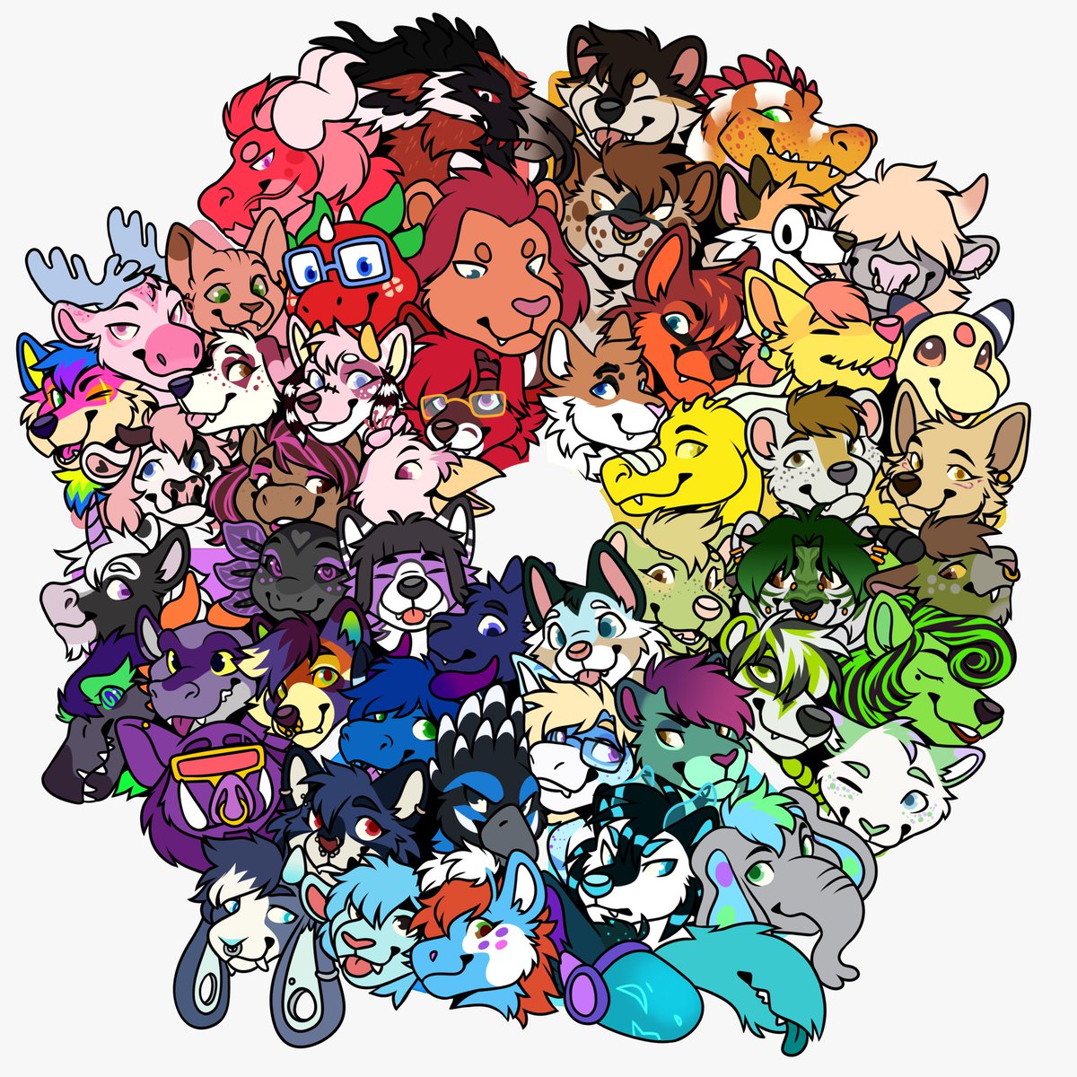 the colour wheel is complete!
thank you everyone who submitted characters &lt;3