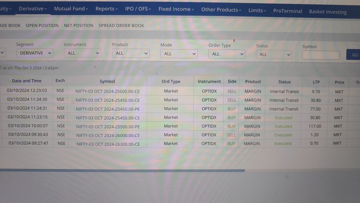 MasterPicsin's tweet photo. #Hdfcsec is down for close to 2-hrs today. Orders are not getting executed. Orderbook shows status as "internal transit". Today when mkt is down more than 400 points I am not able to squareoff my positions.
Any losses on account of hdfcsec glitch is the broker responsibity https://t.co/fKJYEZd7h3