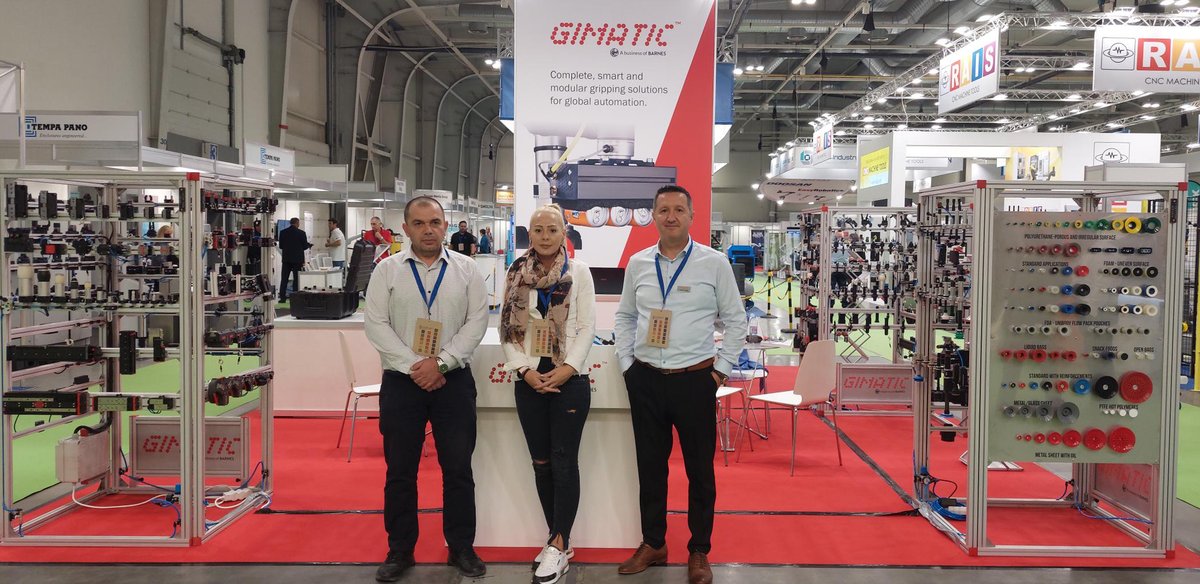 📣 Join Us at Mach Tech!
It's Day 3 of the Mach Tech exhibition in Sofia, an international trade fair dedicated to the latest advancements in machinery, technology, and industrial equipment.
📍 Come visit us in Hall 4, Booth C3 from October 1st to 4th.

gimatic.com
