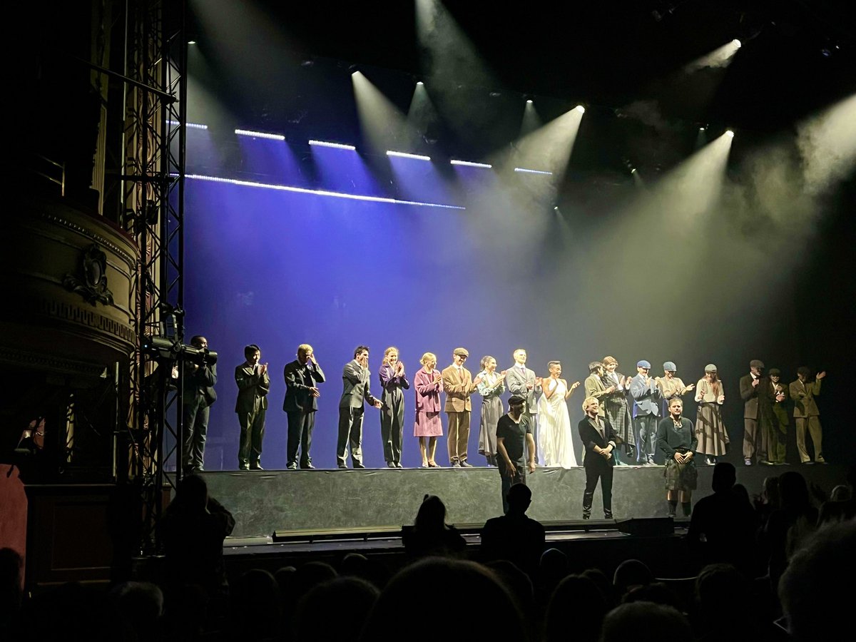 Antonia_Reeve's tweet photo. Fabulous production, @Rambertdance performing Peaky Blinders at Festival Theatre @captheatres last night. Brilliant choreography, mesmerising dance and live music. Staging, costumes everything fab. Go if you can get a ticket! https://t.co/lZvi2xWO2g
