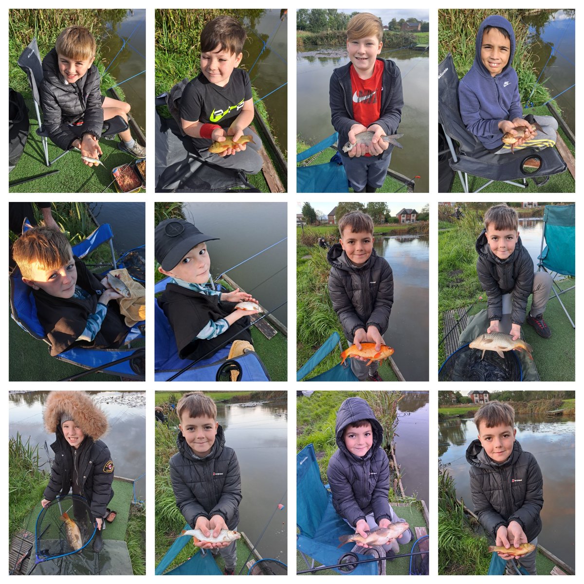 Its been wonderful to welcome Rueben, Lewis, Leonard, Oscar, Codie, Owen, Xander &amp; Freddie, this week!

The boys have caught some great fish using a 4m pole with maggotts fished over dead maggotts!
