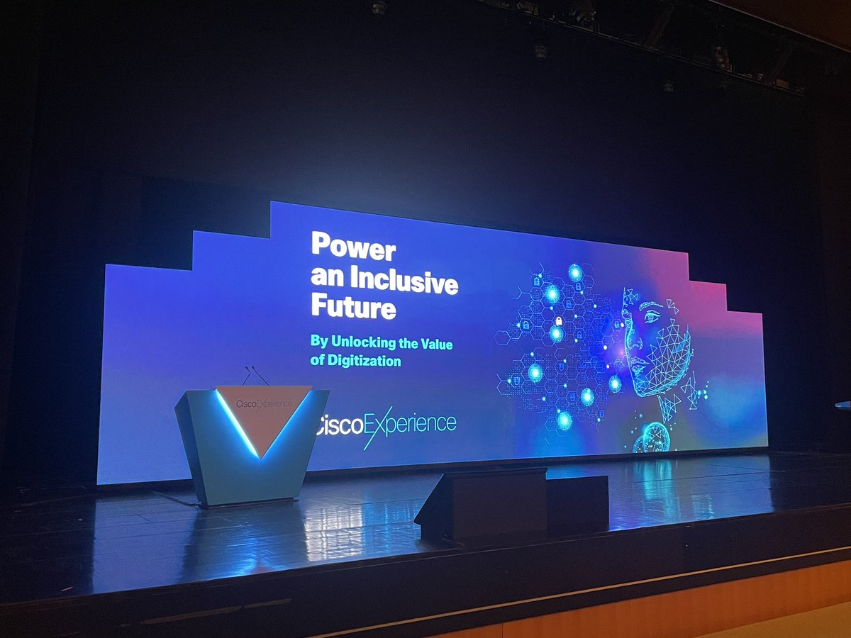 #CiscoExperience is about to begin in #Athens 😊

#CiscoGreece #Innovation #Sustainability #InclusiveFuture