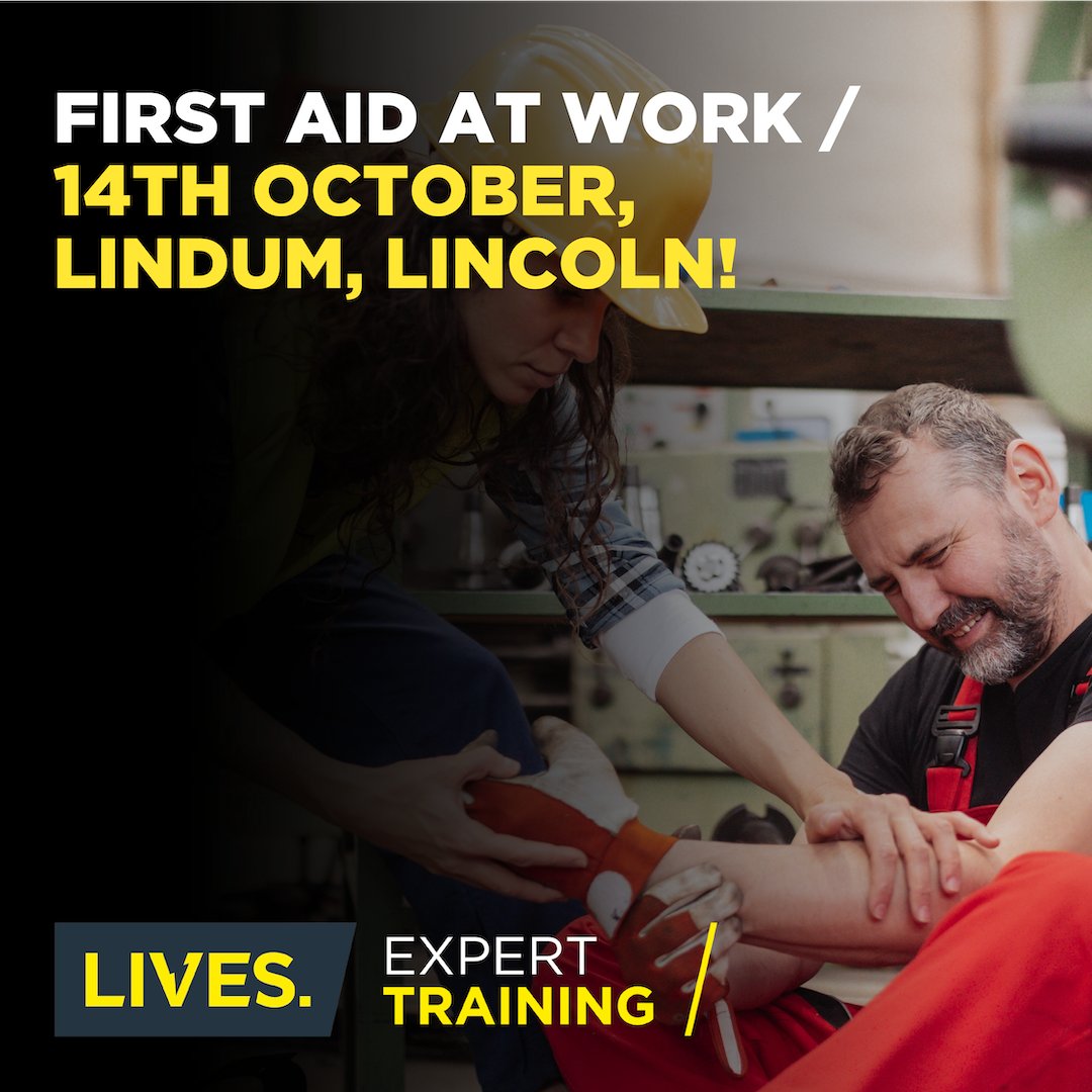 🚑 Gain essential first aid skills on 14th Oct at Lindum Training Centre, Lincoln! 

Only limited spaces remaining for the QA Level 3 Award in Emergency First Aid at Work. 

Secure your spot now: training.lives.org.uk/courses/traini… 

 #FirstAidTraining #EmergencyFirstAid #FirstAidCourse