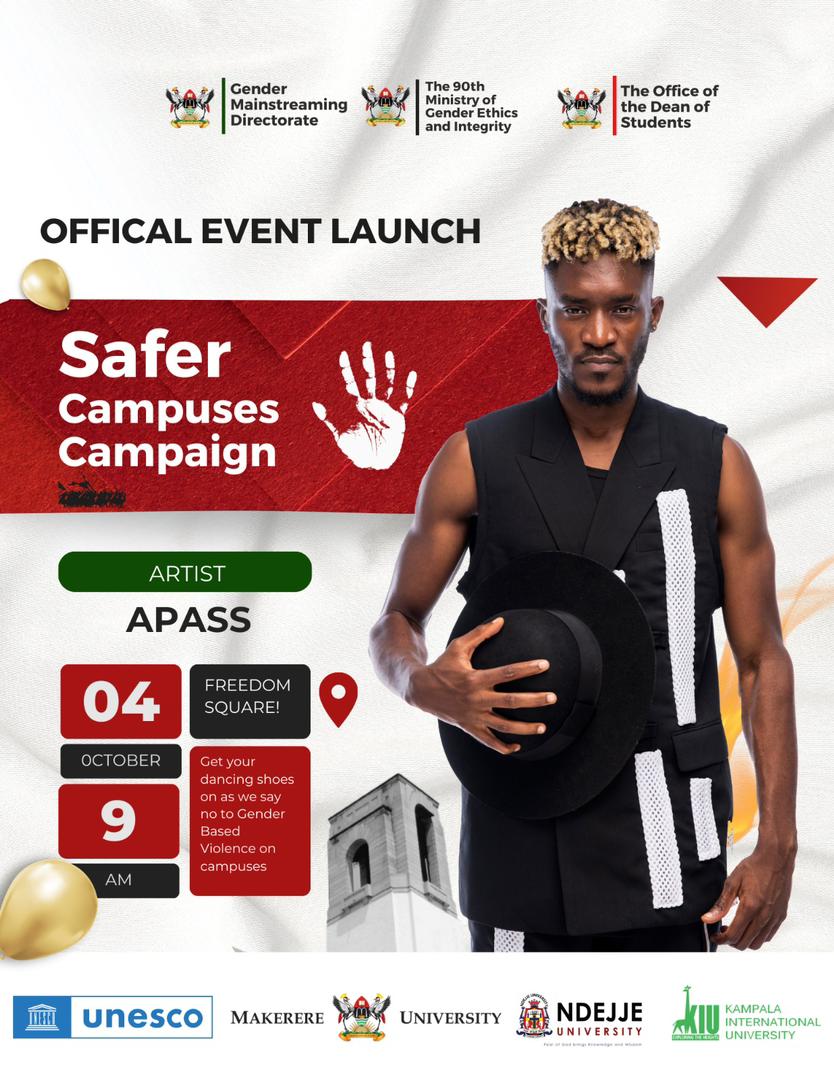 safercampusesUg's tweet image. #safercampusescampaign #BreakingtheSilence #UNESCOROSA #yptcampaign @yptcampaign 
Let&apos;s all be there and make this happen.