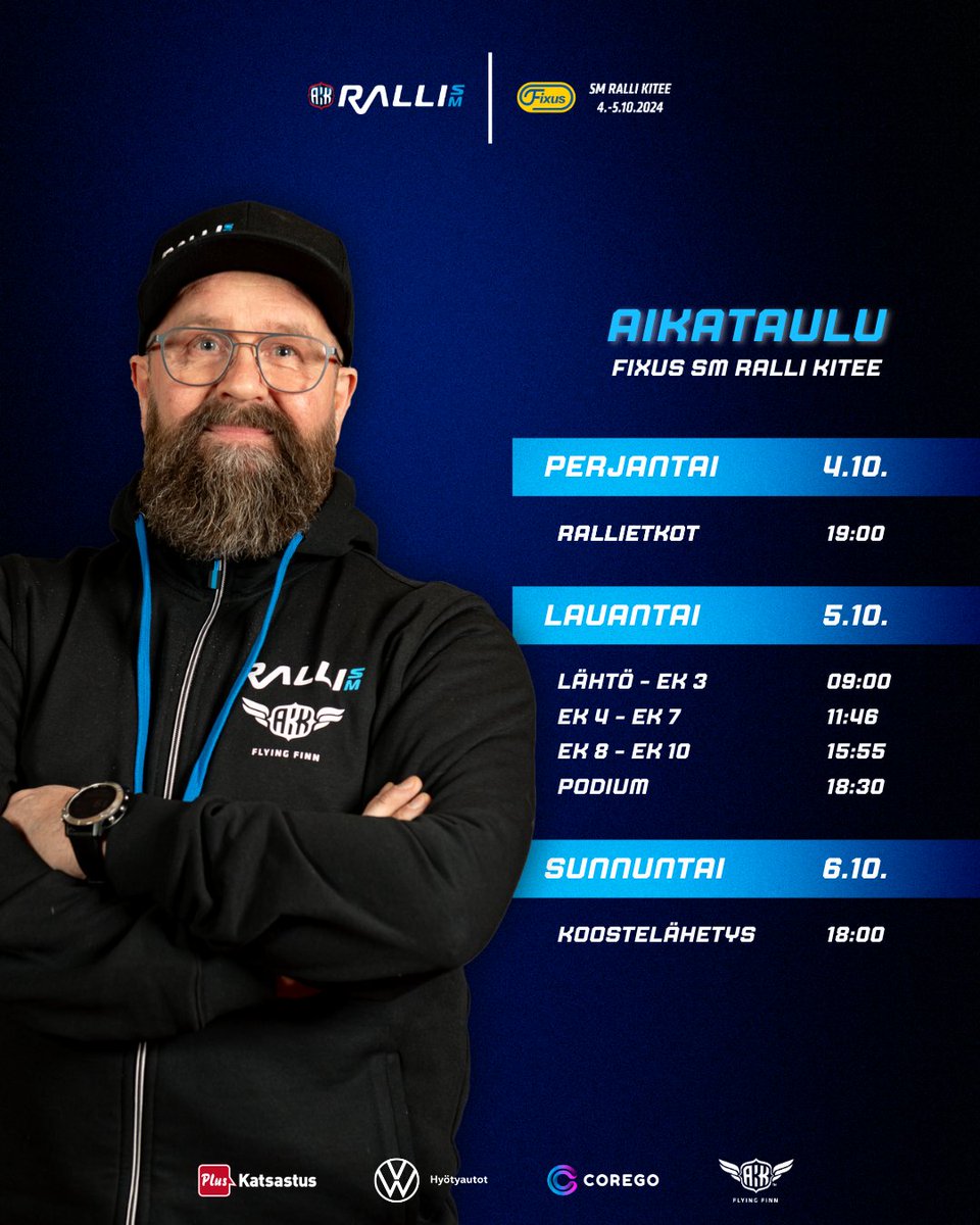 𝗞𝗮𝘂𝗱𝗲𝗻 𝘃𝗶𝗶𝗺𝗲𝗶𝗻𝗲𝗻 𝗸𝗶𝘀𝗮𝘃𝗶𝗶𝗸𝗼𝗻𝗹𝗼𝗽𝗽𝘂 𝗼𝗻 𝗸ä𝘀𝗶𝗹𝗹ä, 𝗻𝗮𝗽𝗽𝗮𝗮 𝘁ä𝘀𝘁ä 𝗵𝗮𝗹𝘁𝘂𝘂𝗻 𝘁ä𝗿𝗸𝗲𝗶𝗺𝗺ä𝘁 𝗸𝗲𝗹𝗹𝗼𝗻𝗮𝗷𝗮𝘁 📌

#smrallikitee #rallism <a href="/smrallikitee/">Fixus SM Ralli Kitee 2024</a>