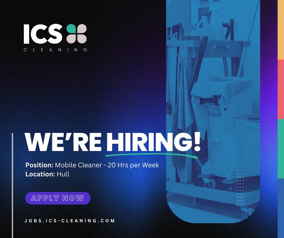 🚨 We're Hiring! 🚨

Looking for a reliable and dedicated opportunity in Hull? We have an opening for a Mobile Cleaner, working 20 hours per week with potential overtime.

💼 Role: Mobile Cleaner
🕒 Hours: 20 hours per week
💸 Pay: £12.10 per hour

What we offer:
- Fuel and t ...
