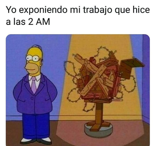 ISED_Formacion's tweet photo. ✨PASAN QUE COSAS✨

A todos nos ha pasado... y pasará 💪
¿Qué historia épica te paso?

#meme #FelizJuevesATodos #felizjueves #Simpson #humor #risas https://t.co/PKziz9q6jP