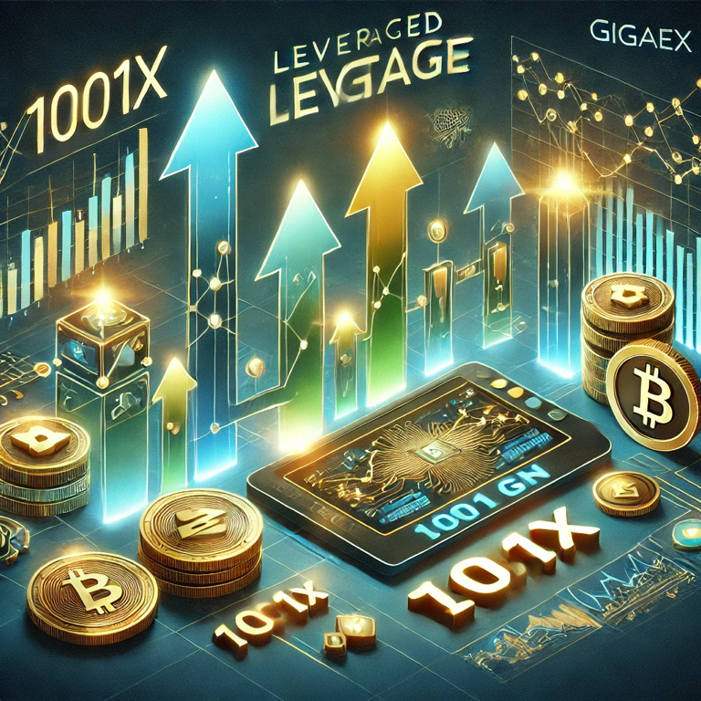 gigaexofficial's tweet photo. 🚀 Trade with Extreme Flexibility on GigaEx!
GigaEx lets you trade up to 1,001x leverage on a variety of assets, from crypto to forex and commodities. Use multiple crypto assets as collateral, with cross-margin support for ultimate risk management. Level up your trading game now! https://t.co/Sepmyj8TDX