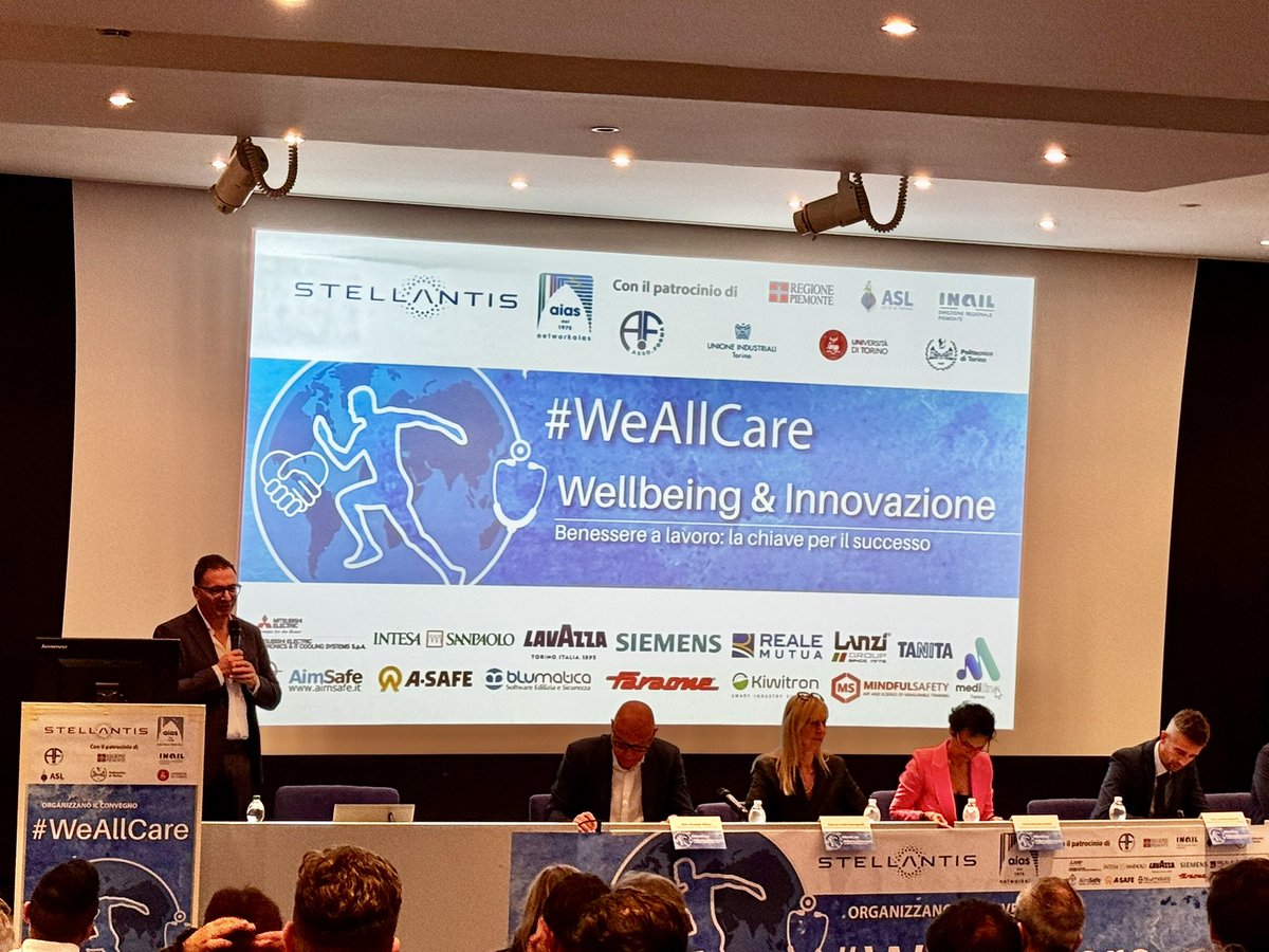 a_melchionno's tweet photo. Presente oggi a Torino al convegno “Wellbeing &amp; Innovazione” @UglMetalm @UGLConf https://t.co/Jhm3gteWws