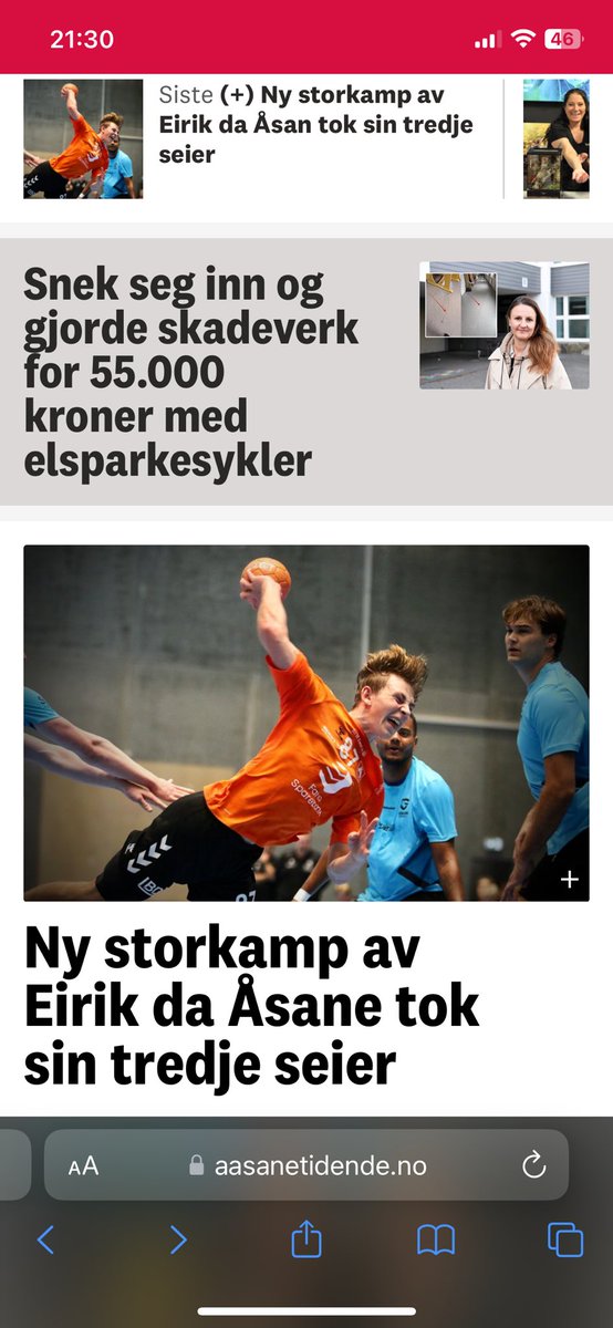 AsaneHandball's tweet photo. Guttene våre kom kjapt tilbake på hesten, etter uhellet mot Ros.
Bergsøy ble sakte men sikkert spist opp.
Da vi ledet med 8, kom de i en 7-6 variant og kappet ned til 4. Det skapte litt spenning, men vi fikk styr på det og vant komfortabelt. https://t.co/yszs30W39Y