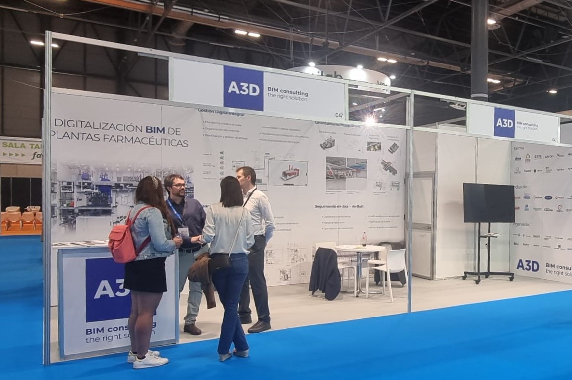 A3D Consulting (@a3dconsulting) on Twitter photo La semana pasada estuvimos por 5º año consecutivo en <a href="/FARMAFORUM/">Farmaforum</a>, y las sensaciones no podrían ser mejores👌
El salón tuvo una participación de visitantes récord y nos volvió a situar como el referente del #BIM en el sector #farma.
¡Os esperamos el año que viene!👋 La semana pasada estuvimos por 5º año consecutivo en <a href="/FARMAFORUM/">Farmaforum</a>, y las sensaciones no podrían ser mejores👌
El salón tuvo una participación de visitantes récord y nos volvió a situar como el referente del #BIM en el sector #farma.
¡Os esperamos el año que viene!👋