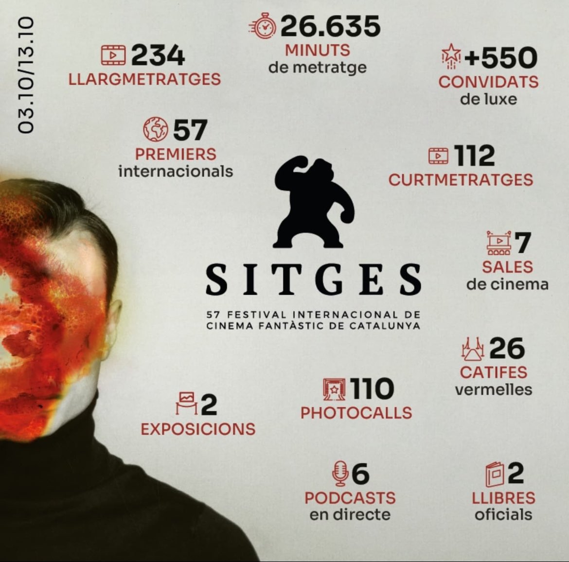 🎬 En marxa una nova edició del <a href="/sitgesfestival/">Sitges Film Festival</a>! Del 3 al 13 d’octubre, el millor cinema fantàstic de la temporada:

🌟Azrael
🌟Cucko
🌟Daniela Forever
🌟Dead Mail
🌟Escape (Tal-joo)
🌟Exhuma
🌟Never Let Go
🌟Nightbitch
🌟Presence
🌟The Substance

… i moltes més! 🤩

#Sitges2024