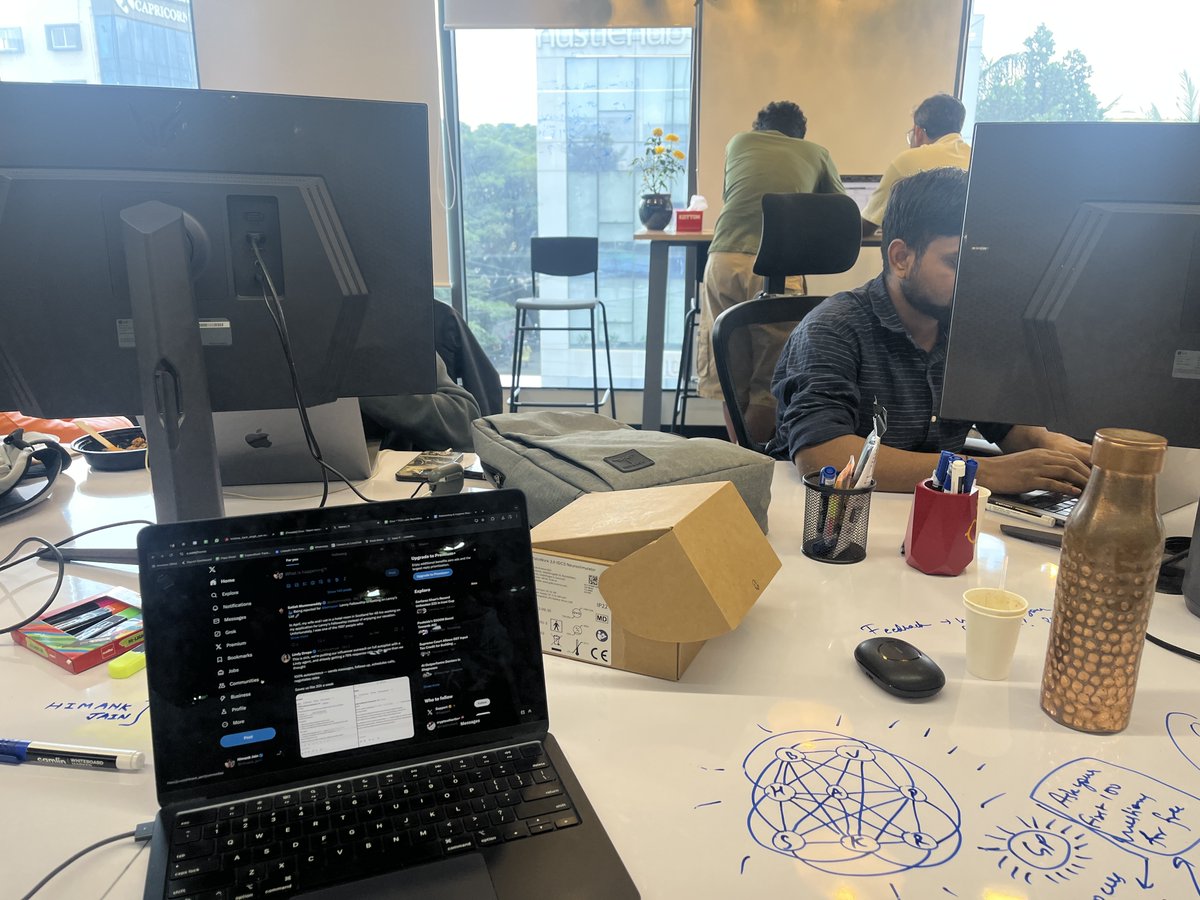 Heads down focus on #launchon1010 <a href="/getcruxai/">GetCrux (YC W24)</a>