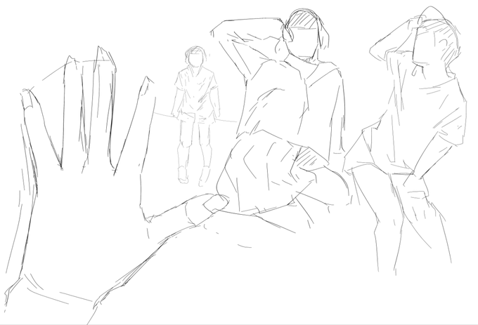 今日のクロッキー 