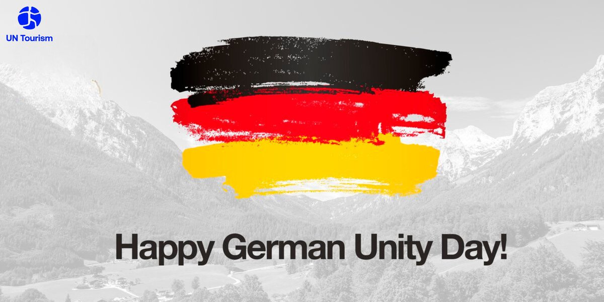 On #GermanUnityDay, we recognize 🇩🇪 leadership in driving sustainable tourism at home and abroad, through projects focused on the green transition and development cooperation.

#Tourism remains a powerful catalyst for socio-economic growth.