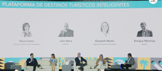 SEGITTUR (@segittur) on Twitter photo Los destinos <a href="/DiputacionCC/">DiputacionCC</a> <a href="/depo_es/">Deputación Pontevedra</a> y <a href="/TurismoSDR/">Turismo Santander</a>
y <a href="/AMETIC_es/">AMETIC</a> dicen en #ConvencionTurespaña , moderados por <a href="/SEGITTUR/">SEGITTUR</a>, que la #PID:
📍Mejorará la gestión turística y la competitividad
📍Ayudará a conocer mejor al turista
📍Fomentará interacción entre empresa, destino y turista Los destinos <a href="/DiputacionCC/">DiputacionCC</a> <a href="/depo_es/">Deputación Pontevedra</a> y <a href="/TurismoSDR/">Turismo Santander</a>
y <a href="/AMETIC_es/">AMETIC</a> dicen en #ConvencionTurespaña , moderados por <a href="/SEGITTUR/">SEGITTUR</a>, que la #PID:
📍Mejorará la gestión turística y la competitividad
📍Ayudará a conocer mejor al turista
📍Fomentará interacción entre empresa, destino y turista