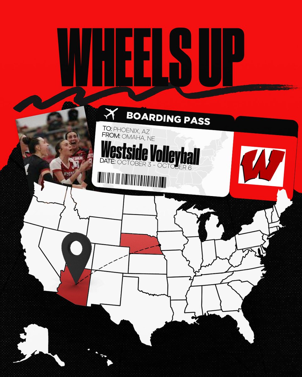 Westside Volleyball is heading UP and OUT to Phoenix Arizona for the Nike Champions tournament this weekend! Follow Westside volleyball as senior Sky Miller takes over!