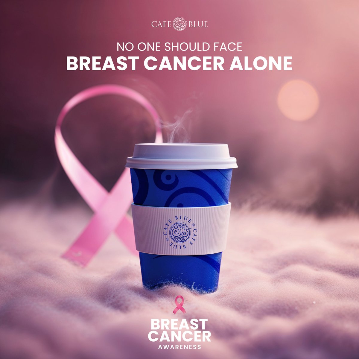 We honor everyone who has fought and continues to fight this disease. Our thoughts are with you, your families, and friends💖💖

#BreastCancerAwareness #CafeBlue
#LetYourSensesTakeYouThere #JamaicasCoffeeSpot
#JourneyWithTheBlue