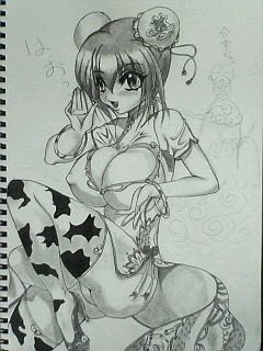 どーん( 'Д` )
( ΦωΦ )( ΦωΦ )アナログおじさん
 #突然古い絵を上げる 