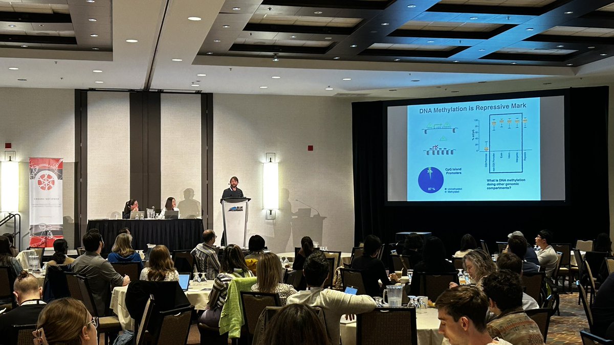 Canadian Epigenetics (@ceehrc) on Twitter photo Kicking off day 3 of #CanEpi24 is the trainee invited keynote by Maxim Greenberg <a href="/maxvcg/">Maxim Greenberg</a> ! Kicking off day 3 of #CanEpi24 is the trainee invited keynote by Maxim Greenberg <a href="/maxvcg/">Maxim Greenberg</a> !