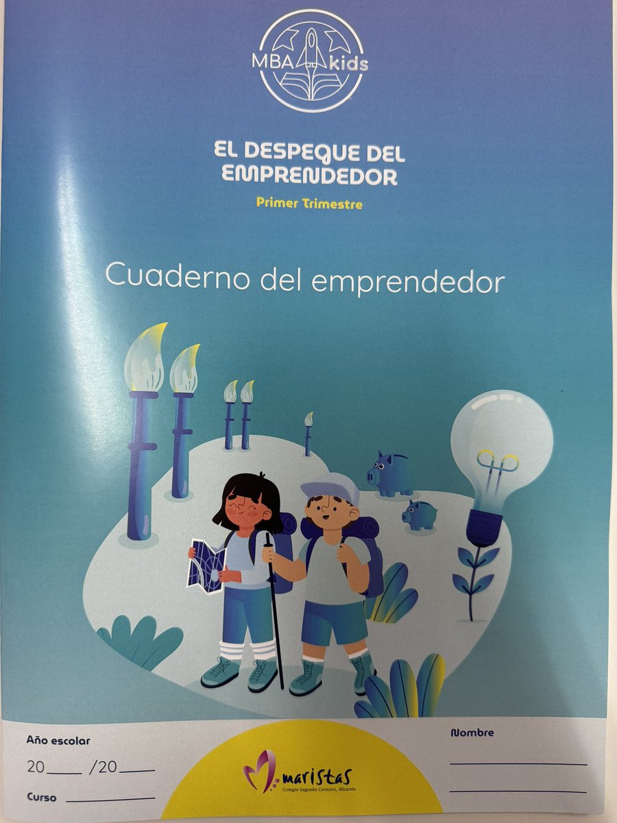 <a href="/MaristasMedit/">MaristasMediterranea</a> <a href="/apamaralicante/">apamaralicante</a> Iniciamos el proyecto escolar de educar en el emprendimiento a niños de la mano de @mba_kids queremos fomentar su capacidad para trabajar identificar oportunidades, tomar riesgos calculados con una mentalidad abierta a la innovación y cooperación 🤗