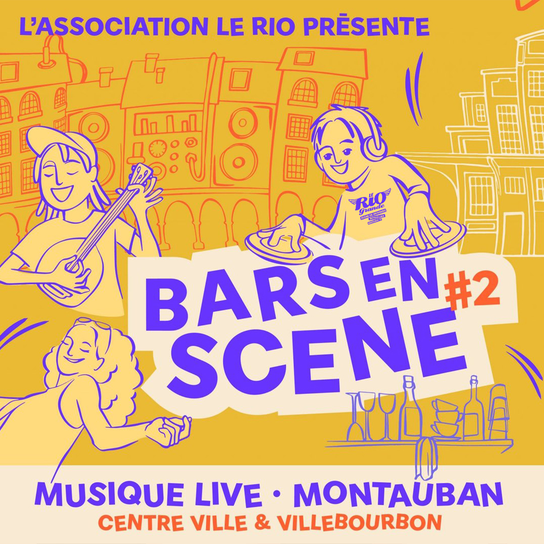 Le Rio : Bars en scène #2 

Du jeudi 03 au samedi 05 octobre :
Dans le cadre " les saisons #étudiantes 2024 "
Le Rio vous propose des moments de live au cœur de #Montauban

ℹ️ Information : lc.cx/P4mGSL