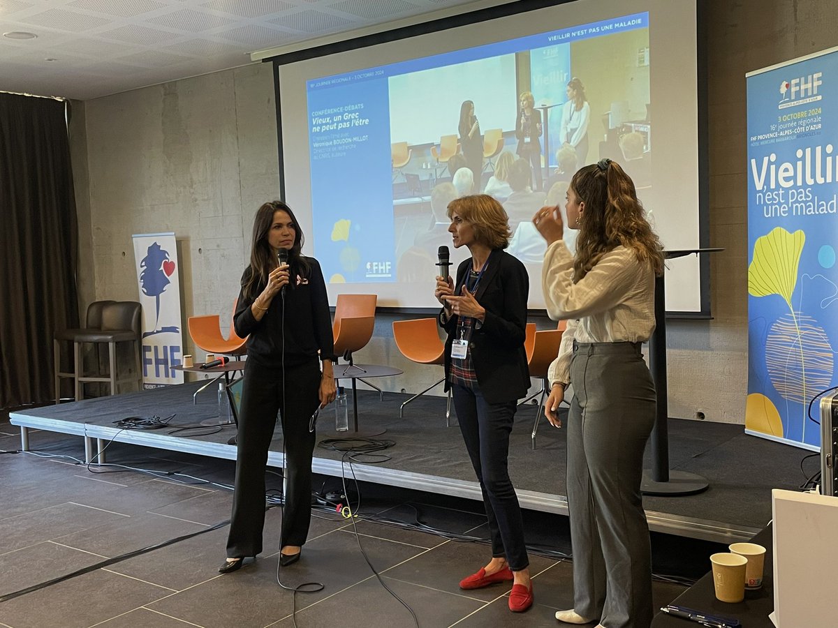 L’occasion de croiser les regards sur la #Vieillesse de la Grèce Antique à nos jours.👴🧓
Merci à Véronique Boudon-Millot pour sa participation à Travers la présentation de son livre « Vieux, un Grec ne peut pas l’être », Dr Odile Reynaud-Levy pour sa contribution.✨