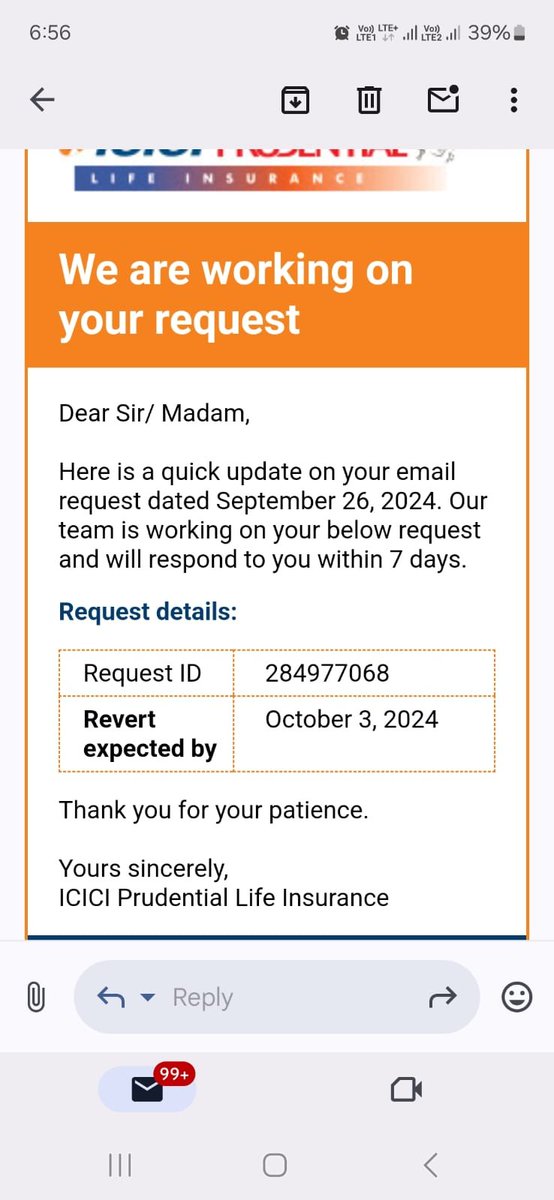 imeetspatel's tweet photo. @ICICIBank became SBI nowadays. Service me jyada fark nahi reh gaya. @ICICIPruLife https://t.co/83cB2z6csi