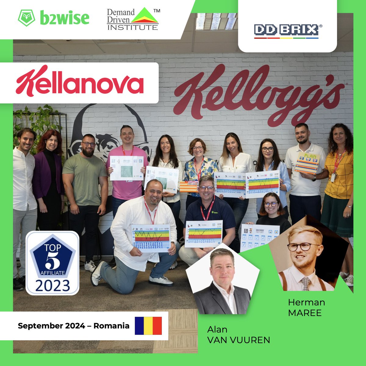 Demand Driven Inst (@ddinstitute) on Twitter photo Alan Jansen van Vuuren and Herman Maree lead a #ddbrix simulation for personnel from Kellanova in Romania. #ddmrp #demanddriven #thoughtware #supplychainresilience <a href="/b2wiseglobal/">b2wise</a> Alan Jansen van Vuuren and Herman Maree lead a #ddbrix simulation for personnel from Kellanova in Romania. #ddmrp #demanddriven #thoughtware #supplychainresilience <a href="/b2wiseglobal/">b2wise</a>