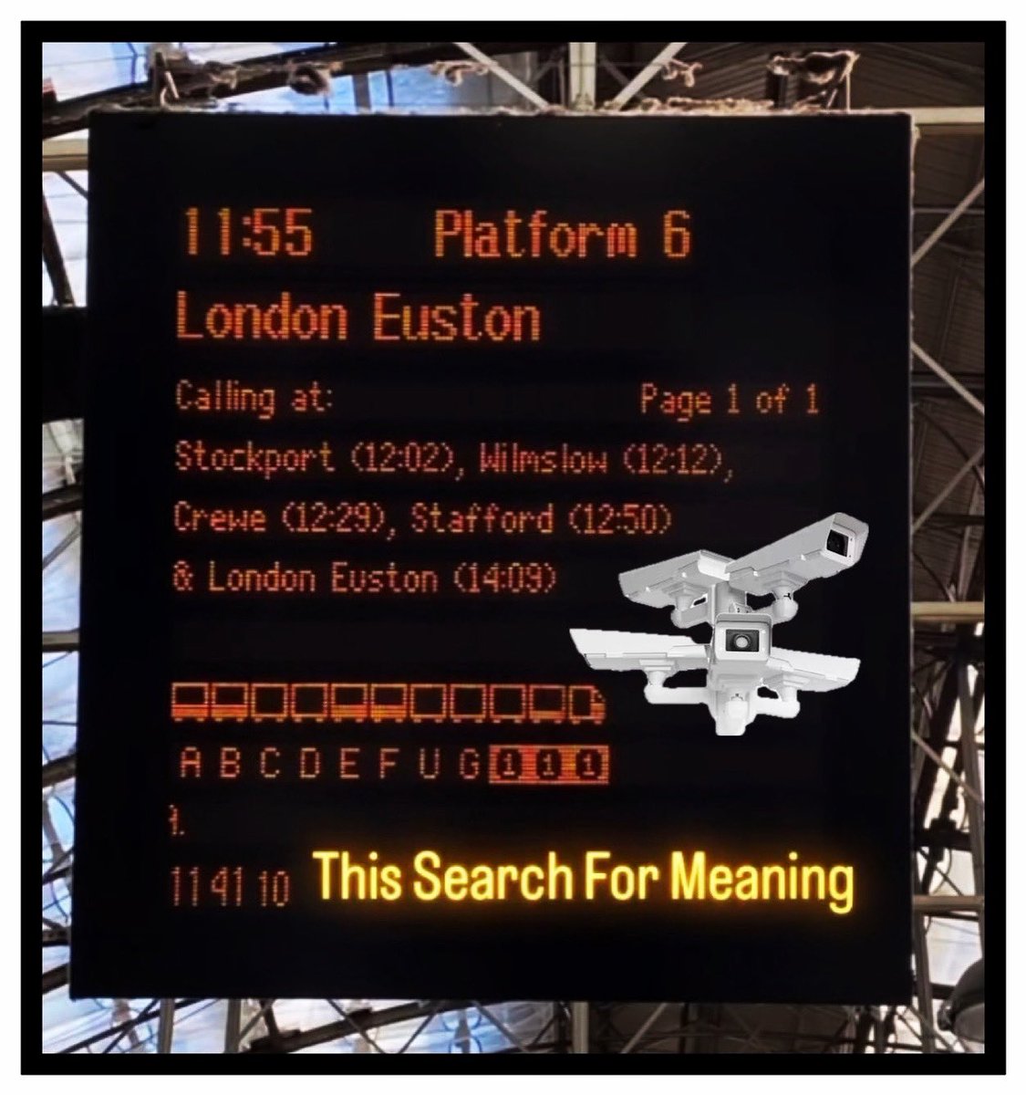 “This Search For Meaning Is Killing Me…” 📹On route from Manchester to London baby! 🇬🇧 #Placebo #PlaceboWorld #BrianMolko #StefanOlsdal #PlaceboFansUK #PlaceboThisSearchForMeaning #ThisSearchForMeaning #PlaceboFilmPremiere