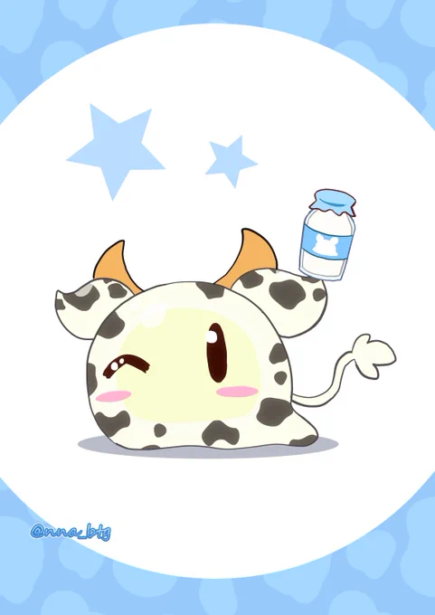 牛乳いる? モーモーゲルちゃん#バトガ #バトルガールハイスクール#イロウス 