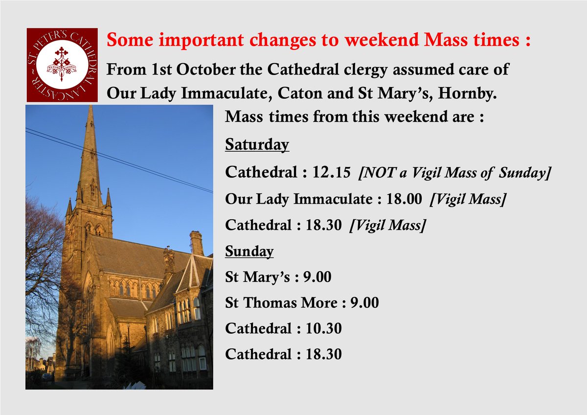 Lancaster Cathedral tweet media