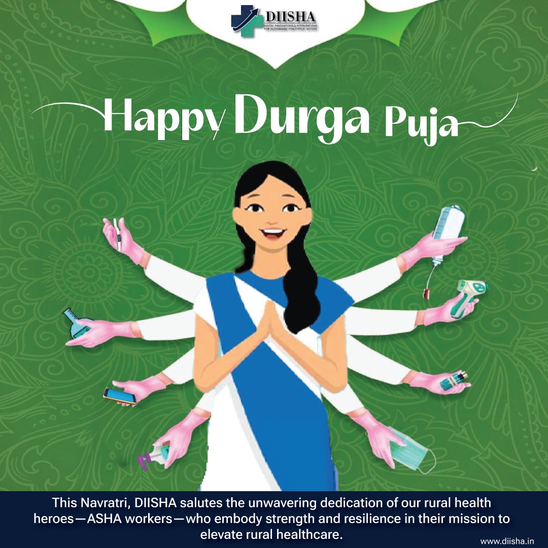 diisha_official's tweet photo. #Ashakinayidisha
As the festival of #Navratri unfolds, we celebrate the #ASHAworkers whose perseverance and compassion shine like the nine forms of the goddess.
#AshaShakti #StrengthInService #NavratriWithDIISHA #Navratri #AshaDedication https://t.co/z9LsQQNSFu