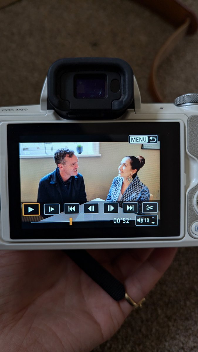 RiRisDanceAcad's tweet image. 🌄 Morning meetings with our friends @themet @david_soitis talking all things The Magic Stick 🪄 (And lots more) ✨

✨️ Production company - Ri Ri’s Dance Acad
💻 Produced by @RushiMunshi
💡 Concept, directed &amp;amp; written by Ria Meera Munshi
💰 Funded by @ace_thenorth #LetsCreate