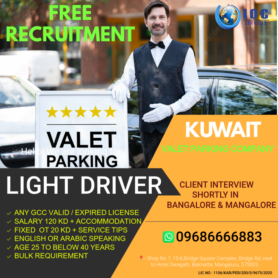 iocsgroup's tweet image. FREE RECUITMENT FOR KUWAIT
#LightDriver
#DriverJobs
#DeliveryDriver
#CarDriver
#PersonalDriver
#CarDrivingJobs
#DriverLife
#CarServices
#DrivingExperts
#ValetDriver
#ValetParking
#ValetService
#ValetParkingDriver
#ParkingSolutions
#LuxuryValet
#ValetJobs
#ParkingAttendant